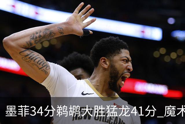墨菲34分鹈鹕大胜猛龙41分 魔术力克黄蜂4连胜